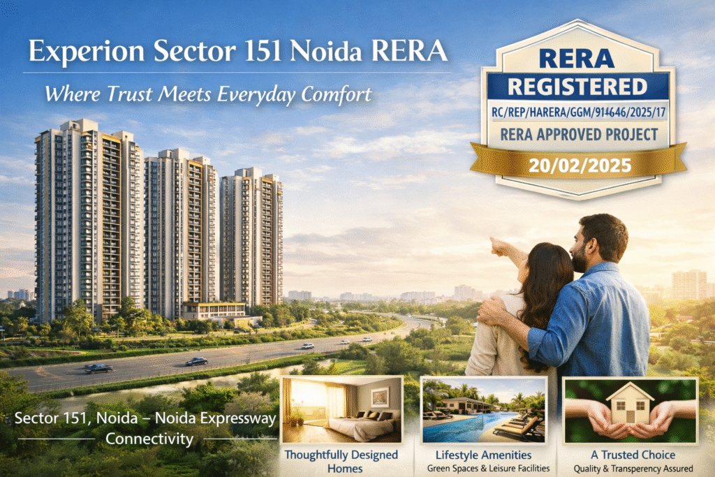 experion sector 151 noida rera