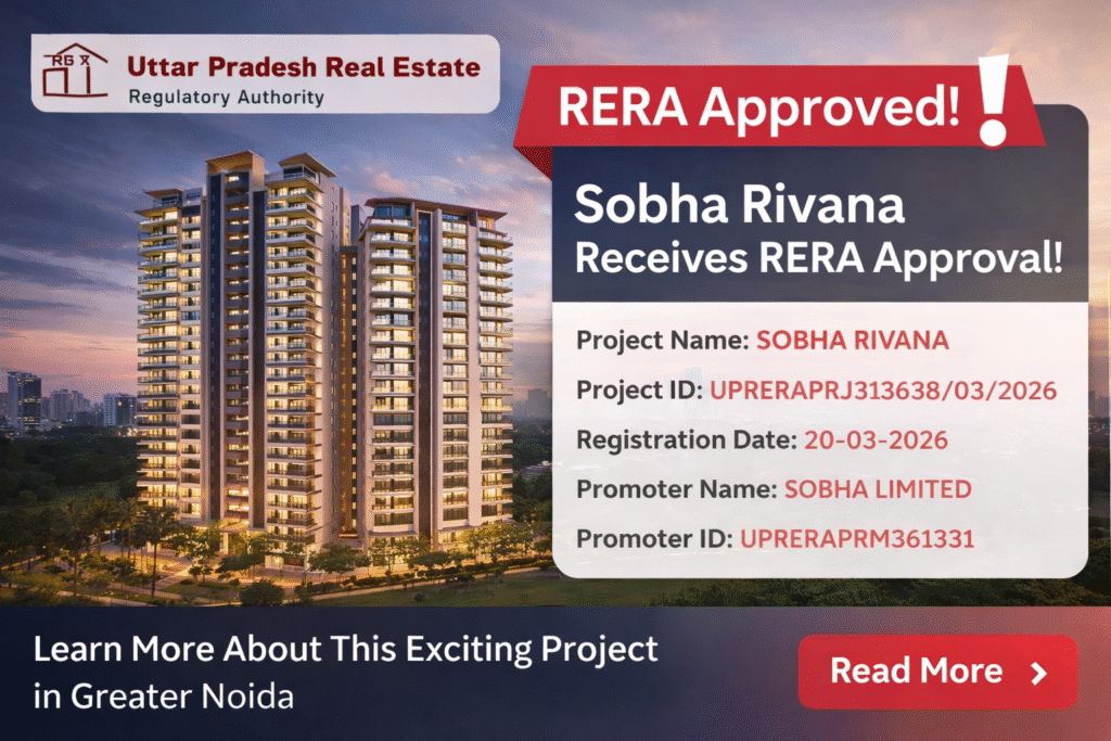 Sobha Rivana RERA